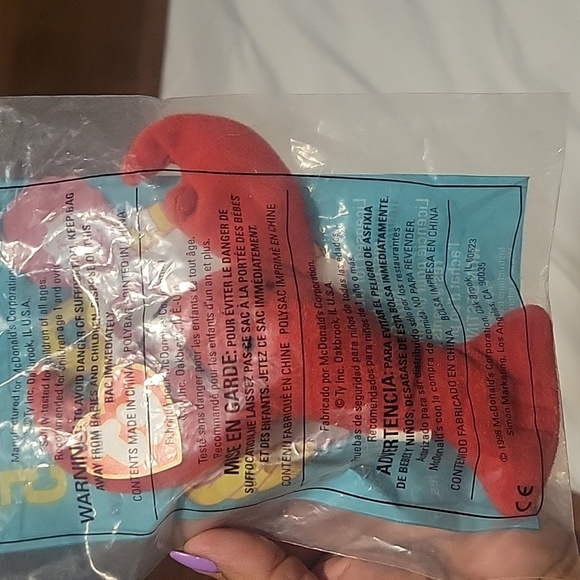 MCDONALD'S 1998 TY Beanie Lot Of 8 Happy Meal Toys - Picture 7 of 16